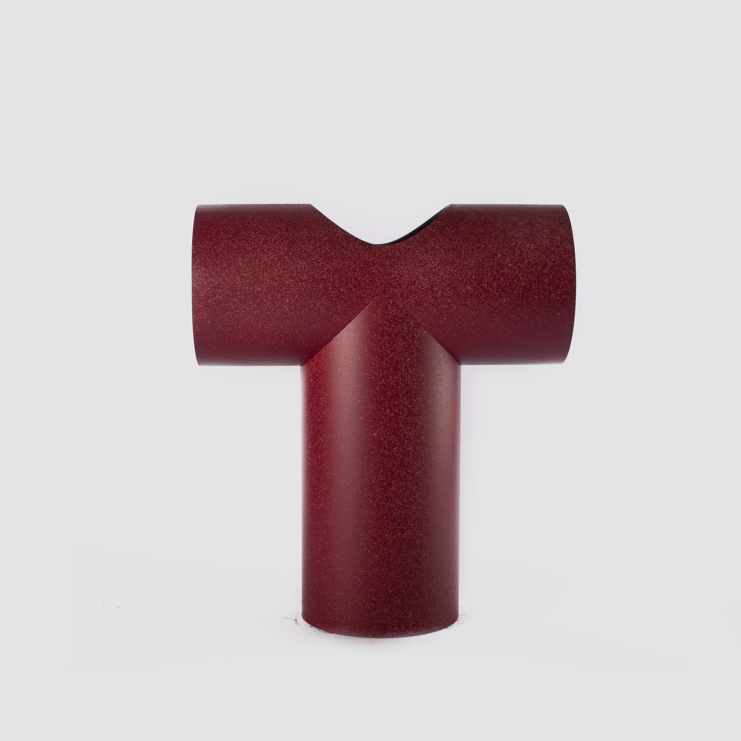 T-shaped tube vase GRANITE