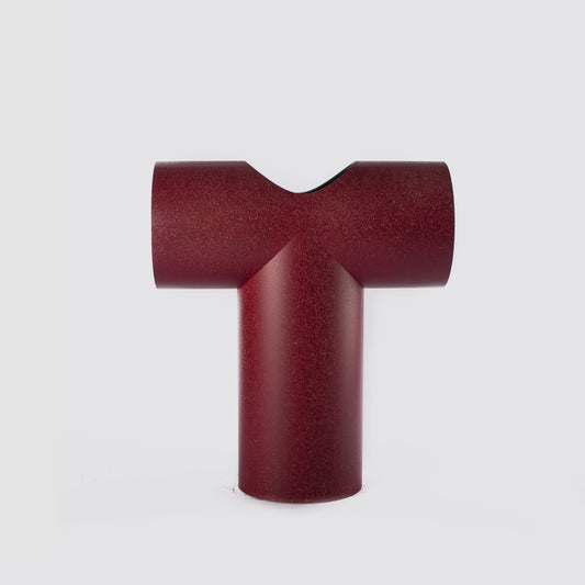 T-shaped tube vase GRANITE